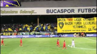 Bucaspor'umuz 3-0 Göztepe Gol Anı ve BFC'nin Açtığı Dev Pankart \