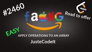 Apply Operations to an Array | Leetcode 2460 | Python
