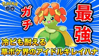 冷ビも余裕で耐える!!草ポケ界のアイドル『キレイハナ』ガチ最強かも知れないw【ポケモンGO】