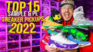 Top 15 RARE Sample & PE Air Jordan Sneaker Pickups Of 2022