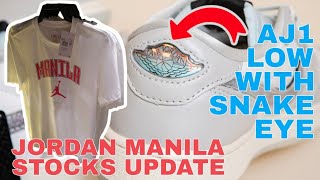 JORDAN MANILA | Mga Mata ng Ahas sa Air Jordan 1 Low? | Stocks Update January 7, 2025