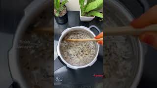 கருப்பு உளுந்து சோறு😋👌| Black gram rice recipe 😋👌#shorts