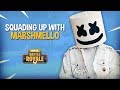 Squading Up With Marshmello!! - Fortnite Battle Royale Gameplay - Ninja