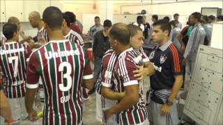 Bastidores da vitória do Fluminense por 2 a 0 sobre o Emelec, pela Copa Libertadores