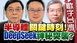 數字台灣#HD549 半導體關鍵時刻!DeepSeek神秘突襲? 謝金河 吳金榮 林宏達