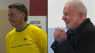 Bolsonaro surpreende, encosta em Lula e Presidência será definida no 2º turno | AFP