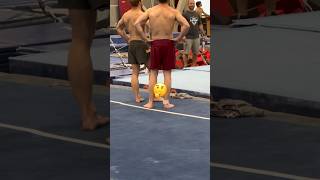 NPC animation glitch 😂 #gymnast #npc #fail #gymnastics #sports #ncaa #gym #fails
