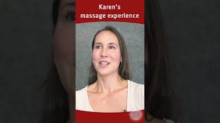 Karen's Massage Therapy Experience #shorts