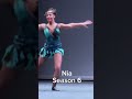 nia stayed all 7 seasons dancemomsedit