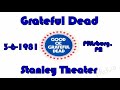 grateful dead 3 6 1981