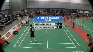 2009 Yonex Atlantic Sr Elite Series Men's Singles Final Part 1