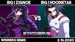 IDG | zignoe (Eltnum) vs IDG | Hoodietar (Akatsuki) | UNIST Winners Semis | Synthwave X #20