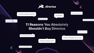 11 Reasons You Should NOT Buy Directus