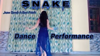 NORA FATEHI \u0026 JASON DERULO 'SNAKE' dance cover by pluto