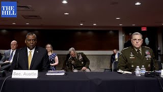 Sec. Austin and Gen. Milley hold press conference on evacuations from Afghanistan | FULL