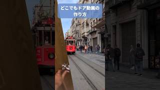 【スマホ 動画編集】どこでもドア風トランジション🚪クロマキーで簡単合成動画の作り方📱 #shorts