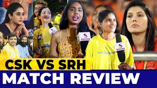 🔴வெறித்தனமான MATCH | CSK VS SRH Post match public review tamil | TATA IPL 2023