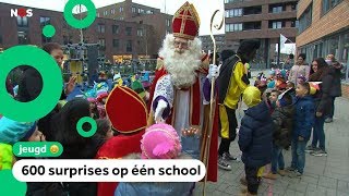 Sinterklaas op de grootste school van Nederland