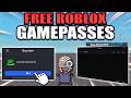 I Got EVERY Gamepass for FREE Using Exploits in Roblox…