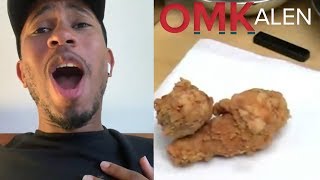 'OMKalen': Kalen Reacts to Unseasoned Fried Chicken