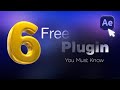 6 Must-Know FREE Plugins for After Effects in 2025!