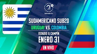 URUGUAY VS COLOMBIA SUDAMERICANO SUB 20 EN VIVO