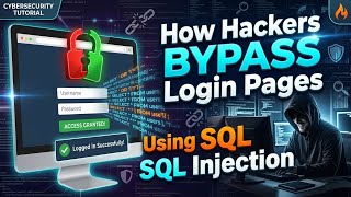 How Hackers Bypass Login Pages Using SQL Injection