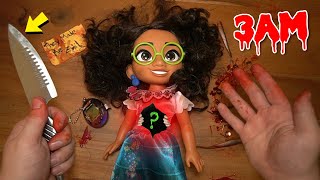 CUTTING OPEN HAUNTED ENCANTO DOLL AT 3 AM!! (WHAT'S INSIDE!?)