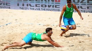 Strasser/Beeler (SUI) vs.  Ranghieri/Caminati (ITA) - Men FIVB World Tour - Full Match 17.05.2015