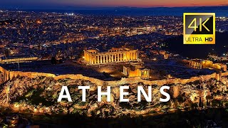 Athens, Greece 🇬🇷 in 4K ULTRA HD 60FPS Video by Drone