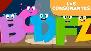 Mis primeras letras - Las consonantes para niños