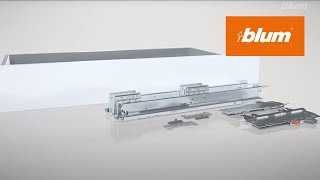 Assembly of TIP-ON BLUMOTION for MERIVOBOX | Blum