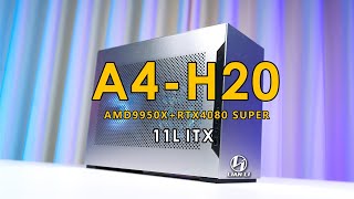 Lian Li A4-H20 AMD 9950X 11L Silver ITX Build