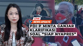 🔴LIVE - Megawati Buka Suara hingga PDI-P Panggil Ganjar soal Pernyataan Siap Nyapres