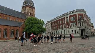 Rīga Old Town - orchestra music. ULLENSAKER SKOLEKORPS 2023