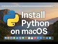 How to Install Python on macOS (2025 Guide) | Download Python3 in Mac OS | Python installation