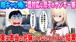 【2ch馴れ初め】陰キャな俺に塩対応な双子のヤンキー妹→実は本当の兄妹じゃないとバレた結果【ゆっくり】