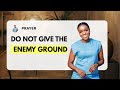 Prayer : Do Not Give The Enemy Occassion (Freedom Friday)