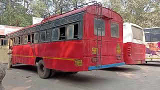 BT 2495 Shriwardhan - Latur Bus #msrtc #bus #travel #vehicles #transport #lalpari #kokan #pune #old