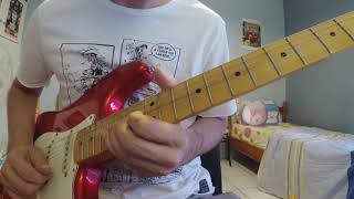 When The Smoke Is Going Down - Scorpions - Guitar Solo Cover