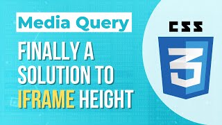 Responsive iframe height according to the screen size (mobile x desktop) #mediaqueries