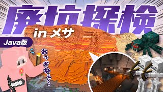 【マイクラ実況】メサ廃坑を発見！Java版初心者が探検に行きます⛏️Part.02（Minecraft｜マインクラフト｜女性実況）