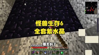 怪兽生存6全套紫水晶装备防御力大增