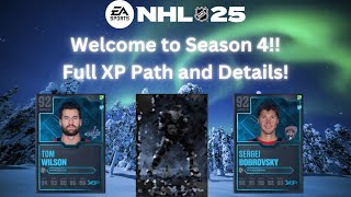 NHL 25 Season Rewards are Cracked! | S4 Full XP Path and Details!