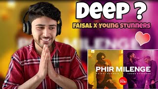 Reaction on Phir Milenge | Faisal Kapadia x Young Stunners Coke studio | Season 14 | Reaction video