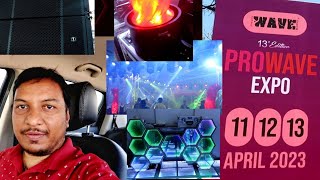 Prowave Expo 2023 DJ Setup Audio Lighting Equipment Display #prowave #expo #audio #equipment