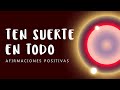 SUERTE: Afirmaciones Positivas para Dormir Inspirado en Síndrome de la Chica con Suerte (inclusivo)