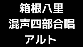 03 「箱根八里」信長貴富編(混声合唱版)MIDI アルト 音取り音源