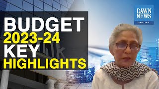Pakistan Budget 2023-24: Key Highlights | Afshan Subohi | MoneyCurve | Dawn News English