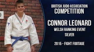 BJA Judo : Welsh National Judo 2015 Ranking Event: Connor Leonard